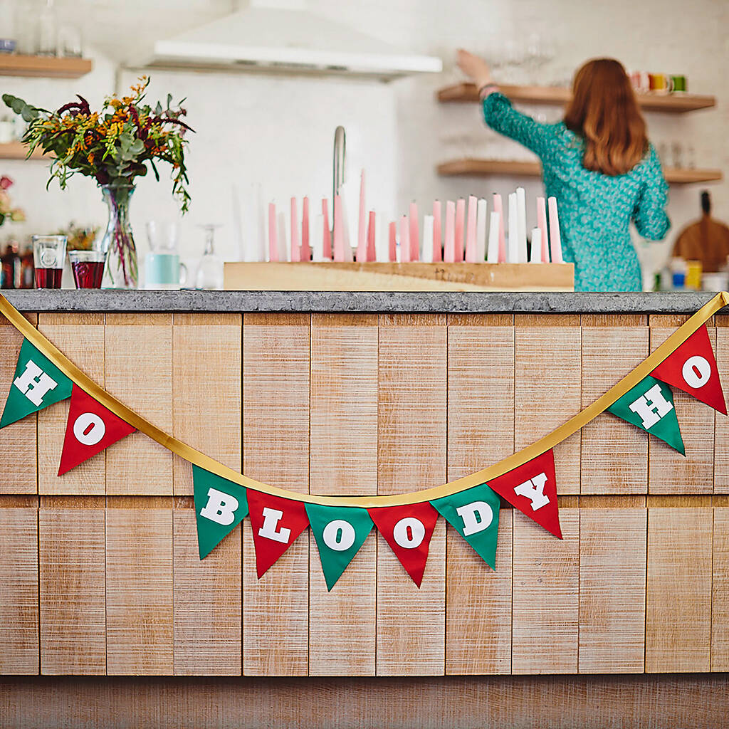 'Ho Bloody Ho' Bunting, 1 of 3