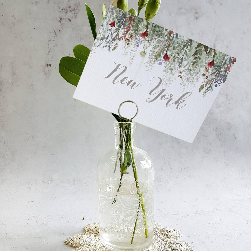 'Whimsical Noel' Table Name Cards
