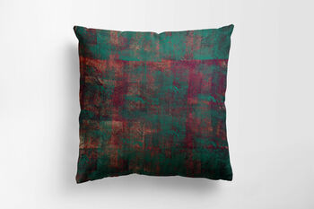 Rust Pattern Cushion Throw Pillow, 3 of 3