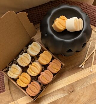 Halloween Wax Melt Burner Set For Halloween Decor, 7 of 8