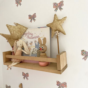 Liberty Fabric Bow Wall Stickers, 10 of 11