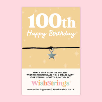 Milestone Birthday Wish Bracelet Gift, 11 of 12