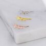 Sterling Silver Shooting Star Crawler Earrings, thumbnail 3 of 11