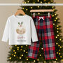Personalised Baby's First Christmas Pyjamas Christmas Pudding, thumbnail 2 of 3
