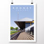 Dragons Rfc Rodney Parade Rugby Poster, thumbnail 2 of 7