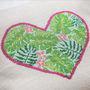 Botanical Heart Cross Stitch Kit, thumbnail 2 of 4