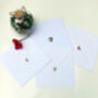 Christmas Stickers Butterfly Kisses, 25 Stickers, thumbnail 5 of 12