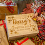 Personalised Wooden Christmas Eve Box, thumbnail 1 of 4