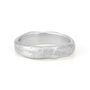 Celestial Shooting Star Silver Wide Stacking Ring, thumbnail 2 of 6