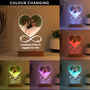 Eternal Love LED Heart Photo Light, thumbnail 2 of 2
