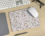 Floral Mouse Mat With Positive Phrase | Count Days, thumbnail 1 of 2