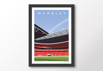 England Football Wembley Stadium Poster, 9 of 9