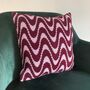 Shockwave Knitted Cushion, thumbnail 11 of 12