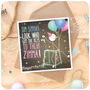 Sim Simma Funny Reggae Birthday Card Brother Sister Friend 30th 40th, thumbnail 2 of 6