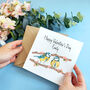 Personalised Blue Tit Valentine's Day Card, thumbnail 4 of 6