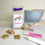 Personalised Kids Unicorn Baking Kit With Apron, thumbnail 7 of 11
