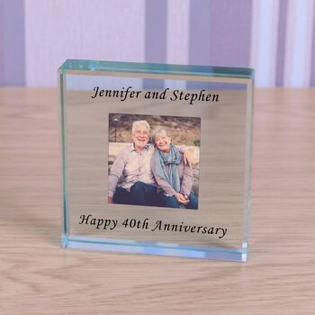 Personalised Photo Glass Token, 2 of 4