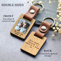 Personalised Photo Keyring Father's Day Gift, thumbnail 7 of 9