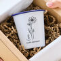 Personalised Enamel Birth Flower Candle, thumbnail 6 of 7
