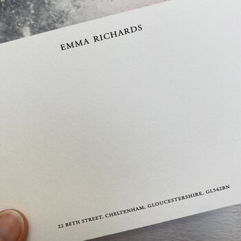 Stylish Personalised Correspondence Cards, 4 of 8