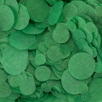 Dark Green Wedding Confetti | Biodegradable Confetti, 2 of 6
