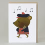 Piper Bear Card, thumbnail 1 of 3