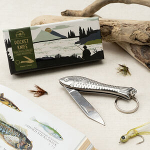 Fish Shaped Pocket Knife – SoHo Arts Company