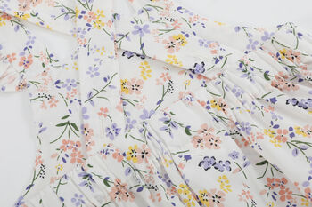 Nina Floral Baby Romper, 5 of 5