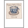 Personalised Tea Cup China 20th Anniversary Card, thumbnail 12 of 12