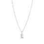 Sterling Silver Crystal Initial Necklace, thumbnail 4 of 10