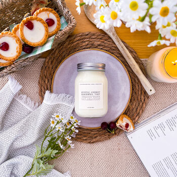 Farmhouse Cherry Bakewell Tart Candle, 2 of 3