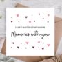 Making Memories Anniversary Card | Card For Wife, thumbnail 1 of 3