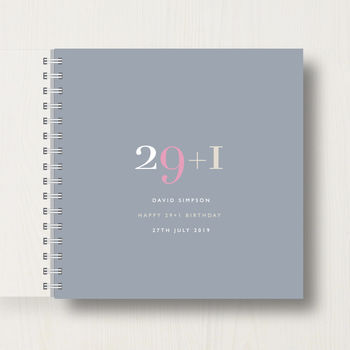 Personalised 30th Birthday Memory Book/Album, 11 of 12
