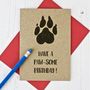 Dog Lovers Birthday Card, thumbnail 1 of 1