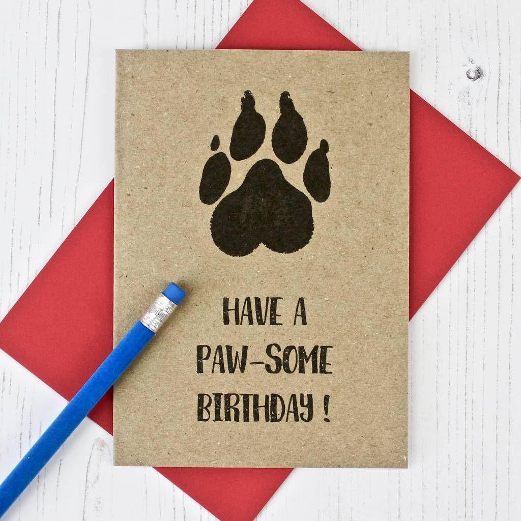 Dog Lovers Birthday Card