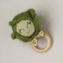 Sprout Christmas Teething Ring Rattle For Baby, thumbnail 2 of 7