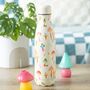 Colourful Mushroom Metal Water Bottle, thumbnail 1 of 3