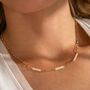 Statement Bar And Chain Necklace, thumbnail 3 of 12