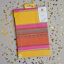 Orange, Pink And Yellow Diwali Paper Table Cover, thumbnail 1 of 2