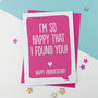 Personal Message Anniversary Or Valentines Card, thumbnail 2 of 2