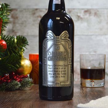 Personalised Lbv Port Bauble With Pewter Label, 6 of 6
