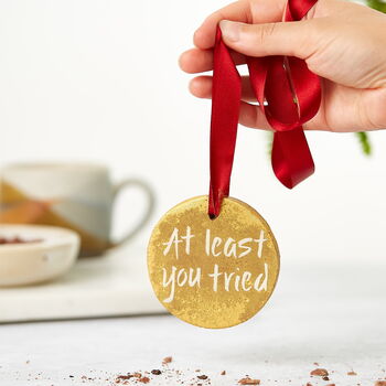 'At Least You Tried' Chocolate Gold Medal, 4 of 10