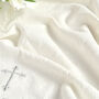 Personalised Ivory Blanket For Christening, thumbnail 5 of 8