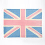Union Jack Blanket Pastel Intermediate Knitting Kit, thumbnail 7 of 12