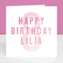 Children's Personalised Birthday Card, thumbnail 3 of 3