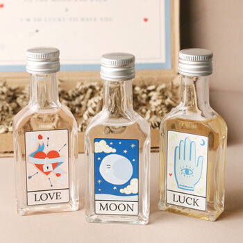 Set Of Three Tarot Card Gin Letterbox Gift, 3 of 4