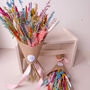 Rainbow Dried Flower Bouquet Gift, thumbnail 4 of 8