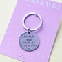 Be Safe Round Adult Keyring, thumbnail 5 of 5