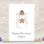Personalised Christmas Angel Card, thumbnail 1 of 3