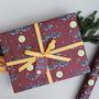 Luxury Silent Night Christmas Wrapping Paper, thumbnail 1 of 2